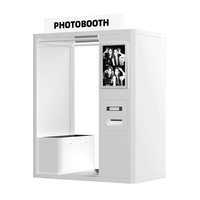 Cabina de Fotos Automática 2026 con Impresión Instantánea para Centros Comerciales