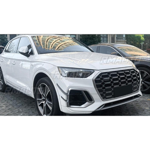 อุปกรณ์ตกแต่งช่องลมหน้ารถสำหรับ Audi Q5 FY Sline ปี 2020-2024 ฝาครอบกันชนแบบแยกส่วน - Product Image 4