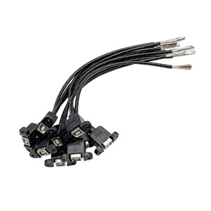 <b>Usb</b> Printer Extension Cable With Screw Holes And Bare Ends For Printer Connection 12V Dc Plug In Pvc Material - Product Image 1