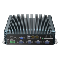 Komputer Mini Industri Tanpa Kipas N100 6 USB 6COM 32GB RAM 1TB untuk Peralatan Bengkel