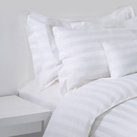 Fournisseur Vérifié 5 Étoiles Draps de Lit 100% Coton Housse de Couette Complète Économique Draps Plats Hôteliers Ensemble de Literie pour Drap de Lit