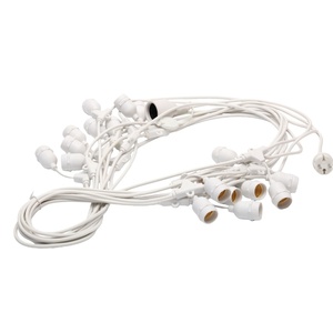 Guirlande lumineuse originale, équipée d'une prise directe, fil noir de qualité commerciale. Elle <span class=keywords><strong>ne</strong></span> contient <span class=keywords><strong>pas</strong></span> d'ampoule. - Product Image 1