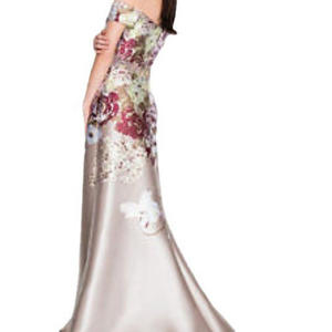 Dq448 Lujoso Sirena Sexy Vestidos de baile Cuello transparente Con cuentas Lentejuelas Noche Fiesta formal Vestidos de recepción Vestido - Product Image 5