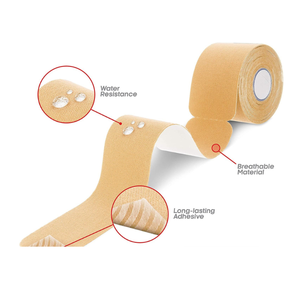 Cinta Adhesiva <span class=keywords><strong>de</strong></span> Algodón Colorida para Levantamiento <span class=keywords><strong>de</strong></span> Senos, Invisible, Impermeable, Transpirable, Removible, para Damas - Product Image 4