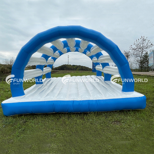 <span class=keywords><strong>Barco</strong></span> de barra flotante de PVC, plataforma de muelle de mesa flotante inflable, balsa de salón de agua, Isla Flotante inflable - Product Image 4