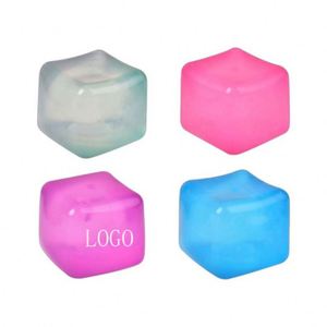 New Cube Ice Block <b>Squeeze</b> Toy Customized Calming Sensory <b>Squeeze</b> <b>Balls</b> - Product Image 6