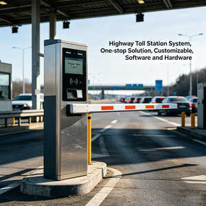 Equipo Integrado para Peaje con Reconocimiento ANPR, Barrera de Alta Velocidad, Kiosco de Boletos y Pantalla para Vehículos, para Uso en Carreteras - Product Image 1