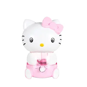 Humidificador de aire, boquilla de pulverización de niebla de agua, ultrasónica, de Hello Kitty