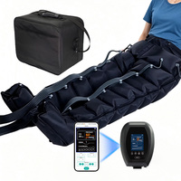Appareil de pressothérapie à compression d'air pour soins de santé avec bottes de récupération pour jambes et pieds, masseur lymphatique pour le corps