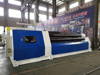 Machine à cintrer hydraulique à 4 rouleaux efficace pour plaques d'acier jusqu'à 6mm Meilleur prix pour l'exportation en Asie du Sud-Est
