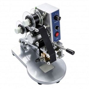 Mini Ribbon Coding Machine for KT, PT, PE, OPP Heat <b>Shrink</b> Labels, Aluminum Foil, <b>Plastic</b> Film Bags - Product Image 1