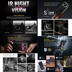 Ulefone Armor 25T teléfono resistente 6GB + 256GB, imagen térmica 6,78 pulgadas Android 14 Octa Core 4G NFC OTG - Product Image 6