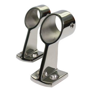 Soporte de barandilla marina de acero inoxidable de 22-25 mm para accesorios de instalación de barcos y yates - Product Image 1
