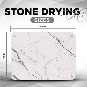 Tapete de Secado Rápido para Platos, Resistente al Calor, Ecológico, para Fregadero de Cocina, Tapete Absorbente Clásico de Tierra de Diatomeas - Product Image 3