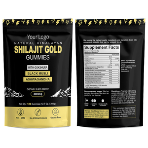 Pure Natural Pure Himalayan Shilajit Gummies Extracto de planta Shilajit Pure Himalayan Gummies Himalayan Shilajit Gummies - Product Image 3