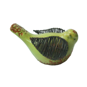 6 pollici decorazione del giardino resina uccello figurina decorazione primavera poliresina uccello statua <span class=keywords><strong>con</strong></span> <span class=keywords><strong>ali</strong></span> in metallo - Product Image 3