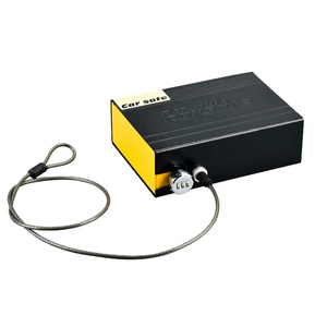 Portable Car Safe Metal <strong>Box</strong> <strong>with</strong> Combination or Keyed <strong>Lock</strong> and Steel Cable - Product Image 6