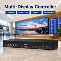 Hutron MB V7 RK3588 Pemutar Layar Komersial Dual Gigabit Ethernet Pengontrol Industri Plug Play Sistem Operasi Android 24/7 untuk Periklanan