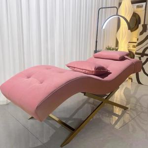 Lit de massage pour tatouage, lit de beauté moderne de luxe, lit incurvé pour les cils, lit de salon - Product Image 4