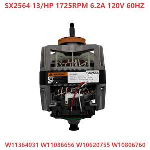 Moteur d'entraînement de sèche-<span class=keywords><strong>linge</strong></span> W11364931 pour Whirlpool 120V 60Hz Maytag Amana Crosley, compatible avec les modèles W11086656, W10620755, W10806760 - Product Image 1