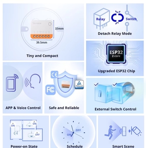 BSSY) Sonoff Mini R4 Interrupteur intelligent <span class=keywords><strong>WiFi</strong></span>, télécommande, minuterie, <span class=keywords><strong>connexion</strong></span> facile r4 - Product Image 3