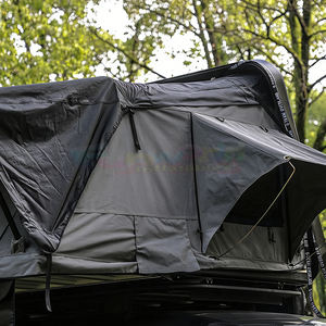 Tente de toit rigide pliable pour 4 personnes, imperméable, pour l'extérieur, pour l'été, pour camping en 4x4 tout-terrain - Product Image 5