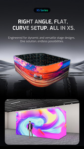 Canbest thông minh linh hoạt cong vòng p2.6 p3.9 trong nhà không bao giờ màu đen màn hình LED pantallas dẫn sự kiện cho thuê hiển thị video Panel tường - Product Image 3