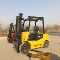 Montacargas Eléctrico Jichuan de Cuatro Ruedas con Tracción Total, Desplazador Lateral Eléctrico, Mástil de Una Etapa, CPD30 2000KG, CPD25 2500KG, 3M, 4M, 5M, 5.5M
