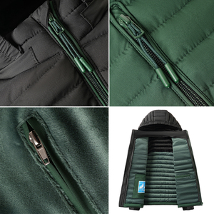 Chaqueta de Invierno para Niños al por Mayor, Personalizada, Cortavientos con Capucha y Cremallera, <span class=keywords><strong>Abrigo</strong></span> Térmico Informal L3007 - Product Image 3