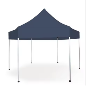 Tente de grande taille résistante aux intempéries, à structure hexagonale, de type pop-up, fabriquée par l'usine OEM Da Niu, pour une utilisation commerciale en extérieur - Product Image 2