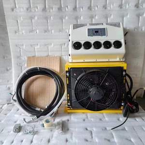 Di alta qualità 24V camion dormiente parcheggio refrigeratore aria kit 12v compressore cabina elettrica - Product Image 6