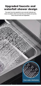 Lavello da Cucina Moderno Nodma in Acciaio Inox, Vasca Singola Rettangolare Grande con Rubinetto a Cascata, Filtro, Rivestimento Nano e Finitura Satinata - Product Image 4