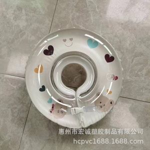 Anillo inflable de Pvc para cuello de bebé, 38cm, doble capa, engrosado, para nadar y bañarse, ayuda de flotación de seguridad para niños - Product Image 4