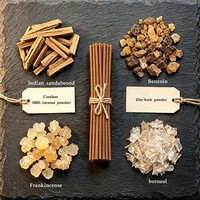 Bâtons d'encens en bois d'agar et bois de santal naturels de qualité supérieure en gros pour la fragrance d'intérieur, la méditation et l'aromathérapie