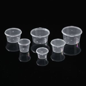 Gobelets à sauce jetables en plastique PP, résistants aux fuites, compatibles micro-ondes et congélateur, recyclables, en stock pour restaurants et usage domestique - Product Image 4