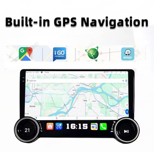 Écran intelligent Android MP5 10,1 pouces avec Carplay sans fil, navigation GPS universelle, double Carplay, TV, <span class=keywords><strong>radio</strong></span> RDS pour tableau de bord de voiture - Product Image 4