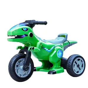 2023 nouvelle usine Offre Spéciale dinosaure dessin animé Image à piles enfants monter sur vélo électrique