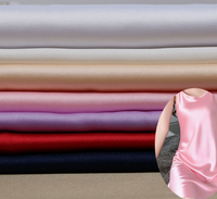 Tissu satiné élastique en acétate 50D à excellente capacité de drapage, idéal pour pyjamas, vêtements d'intérieur, robes et pantalons larges – Offre Spéciale