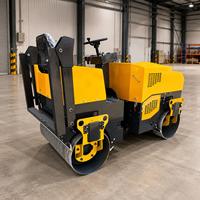 Rouleau compresseur vibrant hydraulique autoporté pour la construction routière, fourni directement par l'usine