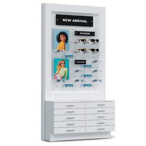 Expositor de Gafas de Sol de Diseño Moderno ARRITEC con Materiales de Madera/Acrílico/Metal/Vidrio - Product Image 4