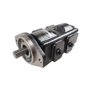 Pompe hydraulique à engrenages Huamao compatible JCB, 250 bars, 2 étages, 5 CV, port 1/2 pouce, garantie 1 an |   Fabricant direct d'usine OEM/ODM - Product Image 6