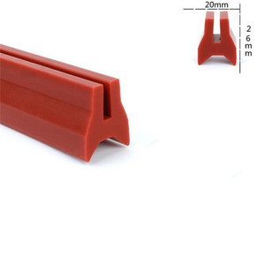 U hồ sơ cao su đùn thủy tinh hoặc <span class=keywords><strong>t</strong></span>ấm kim loại cạnh dải cao su linh hoạ<span class=keywords><strong>t</strong></span> cạnh Trims - Product Image 4