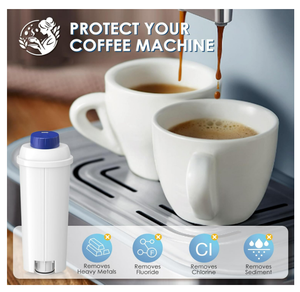Filtro de Agua de Repuesto para <span class=keywords><strong>Cafetera</strong></span> <span class=keywords><strong>Delonghi</strong></span> DLSC002, Suavizante de Carbón Activado Compatible - Product Image 5