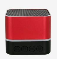 Altavoz Bluetooth Inalámbrico Portátil Cuadrado de Dos Tonos con Logotipo Personalizado Impreso y Sonido Estéreo para Regalo Corporativo Promocional