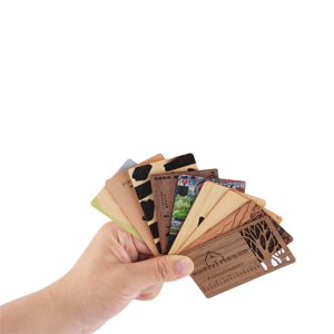 Bán buôn fm11rf08 RFID gỗ thẻ Gỗ mẫu miễn phí không thấm nước 13.56MHz loạt các tùy chọn gỗ tre/Maple/Basswood/đen óc chó - Product Image 4