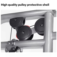 Entraîneur multifonction commercial équipement de Fitness professionnel réglable double poulie système Machine câble Crossover