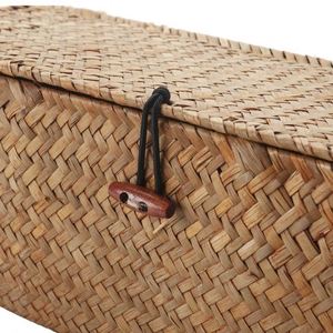 Cesta de almacenamiento para bebé, cesto de pícnic de ratán extraíble en 3D en Metal, <span class=keywords><strong>moises</strong></span> de mimbre colgantes de 3 capas para bandeja redonda de bastón con tapa, 6 piezas - Product Image 5