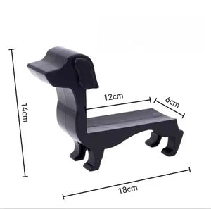 Nuovo Creativo Portabottiglie di Vino a Forma di Bassotto in ABS - Espositore per Vino in Plastica per Casa, Bar e Feste - Product Image 5