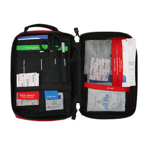Trousse de premiers secours pour sports de plein air, kit médical <span class=keywords><strong>d</strong></span>'<span class=keywords><strong>urgence</strong></span>, trousse de soins traumatiques de voyage, certifiée CE, <span class=keywords><strong>contenu</strong></span> personnalisable - Product Image 1