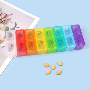 Cadeaux personnalisés, boîte à pilules en plastique de poche, prix raisonnable, boîte de rangement pour médicaments en plastique pp - Product Image 2